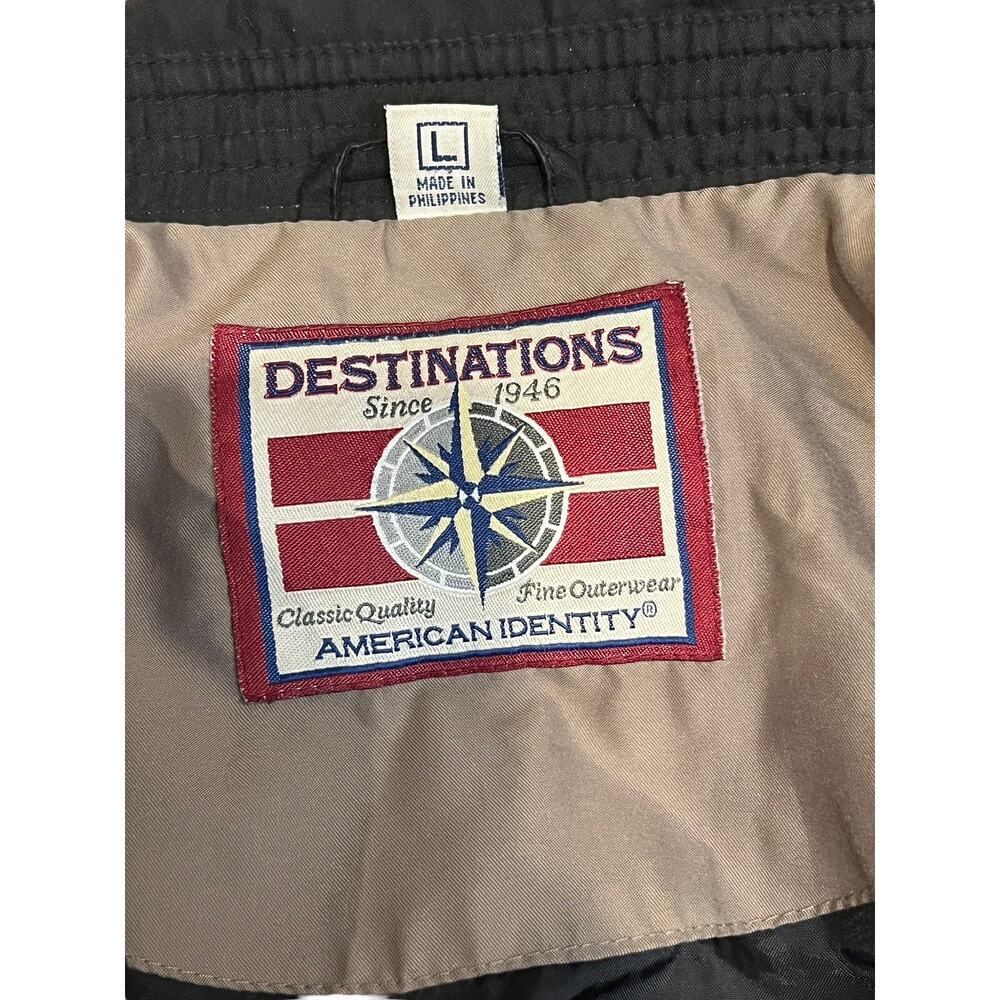 Snap On Tools Racing Jacket Wind Breaker Large Destinations American Identity - Picture 6 of 6